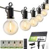 Jackyled Solar Dock Lights 12 Pack IP68 Waterproof LED Deck Lighting 4