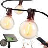 BAXIA 100 LED Solar Motion Sensor Outdoor Lights 2 Pack and 6 Pack 4