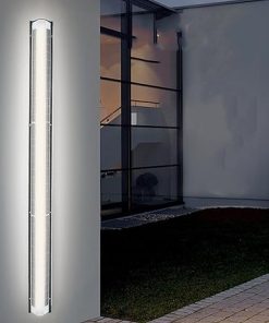 60cm Solar LED Wall Lamp IP65 Waterproof Outdoor Light for Patio