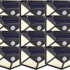 Outdoor Solar Powered Pathway Lights 4-Pack and 6-Pack Bundle 4