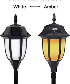 Techko SKL-504 Outdoor Pillar Light in Black Color for Gardens 2