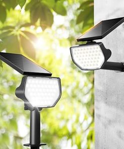 Lepro Bundle – 2 Pack Solar Spot Lights and Motion Sensor Light 2