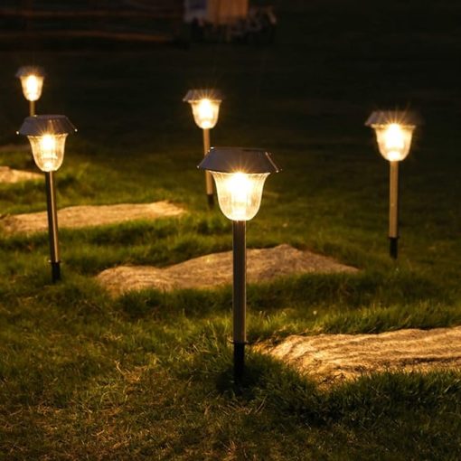 Solar Waterproof Garden Lights for Landscape and Lawn Lighting - Image 2