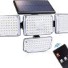 Biling Solar Ground Lights 12 Pack and Solar Spot Lights 4 Pack 4