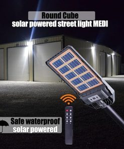 Super Bright Solar Street Lights with Motion Sensor for Outdoor Use 2