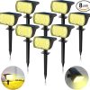Outdoor Solar Motion Sensor Flood Light with Remote Control 2 Pack 3