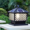 Outdoor Solar Post Light for Garden Patio Pathway Decor 4