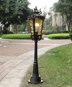Creative Glass Column Outdoor Wall Lights for Garden Landscape 2