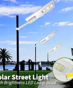 Solar Street Lights Waterproof LED Motion Sensor Commercial Use 2