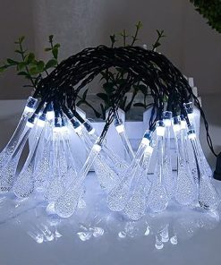 Waterproof 20 LED Solar String Lights for Outdoor Holiday Decor 2