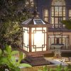 Outdoor Garden Lamp Post Light 260cm Mains Powered IP65 Waterproof 4