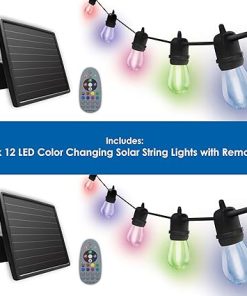 Sunforce Solar Color Changing String Lights Set with 12 LEDs 2