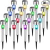 30 Pack Solar Pathway Lights LED Outdoor Waterproof Garden Decor