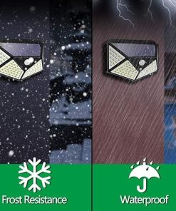 LED Outdoor Solar Light with Motion Sensor for Safety and Security 2