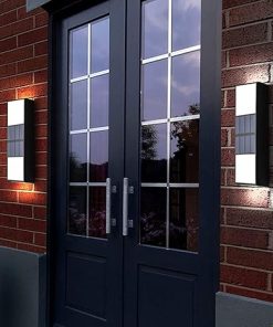 Waterproof Solar Outdoor Wall Light with 6 LED Beads for Garden 2