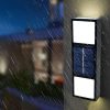 Waterproof Solar Outdoor Wall Light with 6 LED Beads for Garden