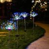 Lepro Solar Flood Light Bundle with 3 Heads and 50ft Edison String Lights 4