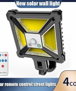 Solar Street Light Remote Control Outdoor IP65 Waterproof Motion Sensor 2