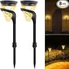 Solar Wall Lamp Outdoor Waterproof for Garden Balcony and Stair Decor 4