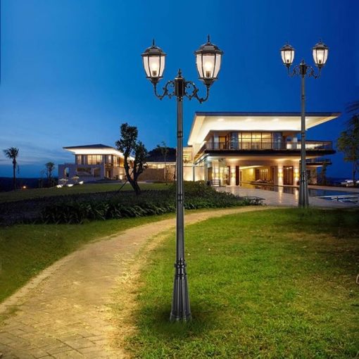 Super Bright Outdoor Wall Lights IP54 Waterproof Aluminum Pillar Lamp - Image 2