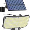 Outdoor Solar Garden Sconces Retro Waterproof Wall Lanterns E26/E27 4