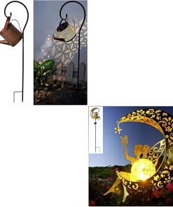 Waterproof Solar Lanterns for Outdoor Use  
Metal Watering Can with Hook for Gardening  
Fairy Gift Ideas for Grandma and Mom  
Outdoor Solar Garden Statue Decor for Home