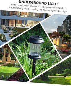 6pcs Solar Landscape Lights Waterproof Outdoor Garden Ground Lamps 2