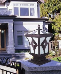 Modern Solar Post Lights Weatherproof LED Column Light for Garden