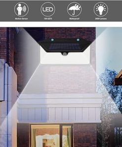 100 LED Solar Outdoor Security Lights for Front Door and Yard 2