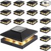 4 Pack Waterproof Dimmable Solar Lights for Garden Pathway Outdoor 3