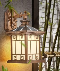 Chinese Solar Outdoor Wall Light for Gardens and Patios  
Bronze Aluminum Outdoor Wall Light for Exterior Spaces  
Industrial Lantern Lighting for Porches and Walkways  
Waterproof Garage Entrance Lights for Safe Access