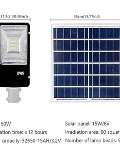 Outdoor Solar Garden Lights High Brightness Waterproof Security Lighting 2