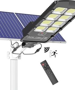 8000W Solar Street Lights 600000 Lumens LED Flood Light IP66 Waterproof