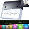 Solar Curtain Lights 2 Pack Outdoor 300 LED Fairy String Lights 3