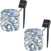 Outdoor Solar Lights 410LED 2800 Lumens Wide Angle 3 Modes 2 Pack 3