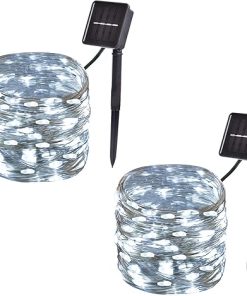 Outdoor Solar String Lights 33ft 100 LED Waterproof Fairy Lights