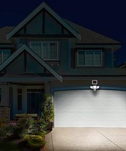 Sunforce Solar Triple Head Motion Activated Light 2-Pack White 2
