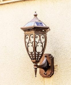 Super Bright Outdoor Solar Wall Lamp for Garden and Balcony Lighting 2