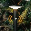 Yoolax Solar Motion Sensor Pathway Lights Waterproof 2 Pack Black