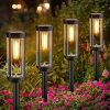 2 Pack Solar Wall Lanterns Waterproof Outdoor Lighting LED HS165S-2 3
