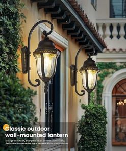FEMILA 25 Inch Outdoor Wall Light Chandelier for Gazebo and Patio 2