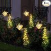 VOLISUN Solar Driveway Lights 8 Pack IP67 Waterproof RGB Outdoor 4