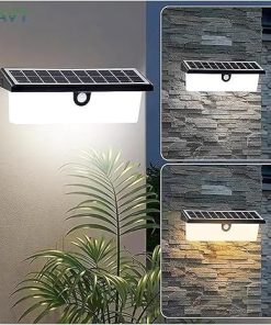 LED Solar Motion Sensor Lights for Waterproof Outdoor Home Use 2