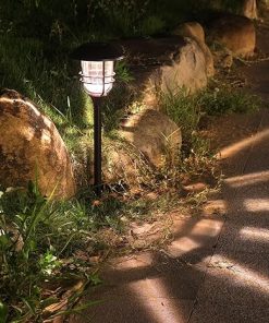 OUKENS 2 Sets LED Solar Garden Spike Lights with 600MAH Battery 2
