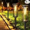Solar Powered Outdoor Waterproof Lights 56LED IP68 for Garden Pathway 4