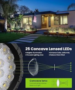 Solar Spot Lights Outdoor Waterproof 8 Pack for Yard Landscape Decor 2