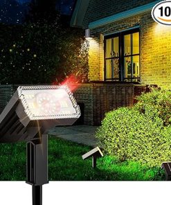 Solar Spot Lights Waterproof IP67 with 58 LED and 3 Lighting Modes