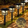 Purple Solar Tiki Torches Halloween Decorations for Outdoor Use 3