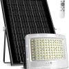 2000W Solar Flood Lights Waterproof Motion Sensor Remote Control