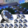 12 Pack Waterproof 4×4 Solar Post Cap Lights with Dual Light Modes 3